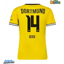 Borussia Dortmund Maximilian Beier #14 Hjemmedrakt Dame 2026-27 Kortermet
